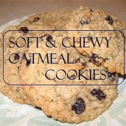Soft & Chewey Oatmeal Cookies - Daily DIY Life (dailydiylife.com)