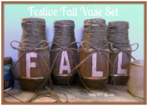 Festive Fall Vase Set - Daily DIY Life.com