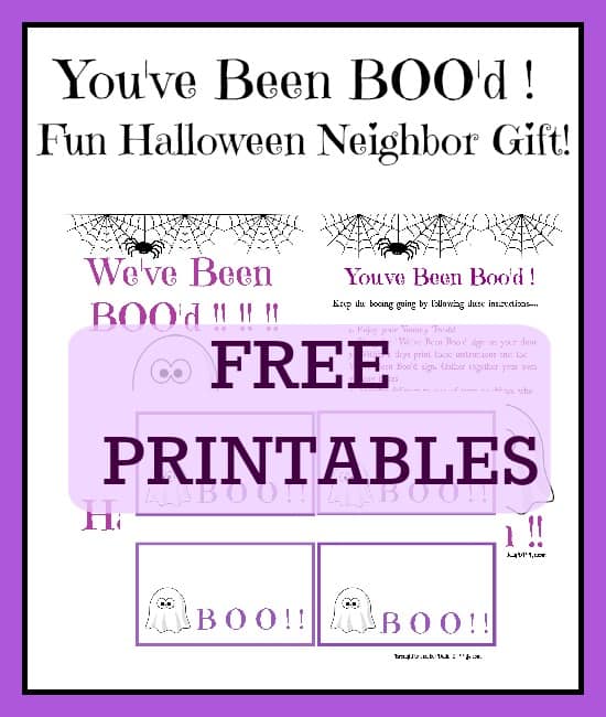 You've Been BOO'd! Fun Halloween Neighbor Gift! Daily DIY Life.com