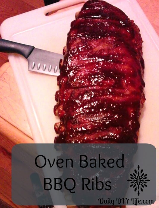 Oven Baked Barbecue Ribs : Daily DIY Life.com