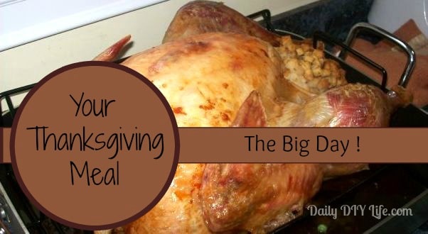 Your Thanksgiving Meal - Planning Ahead - Daily DIY Life.com