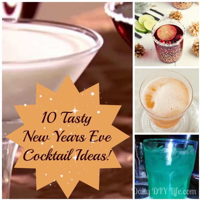 10 New Years Eve Cocktail Ideas - Daily DIY Life .com