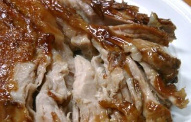 Balsamic & Brown Sugar Glazed Pork Loin Recipe - dailydiylife.com