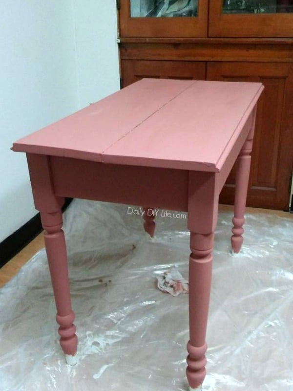 An elegant Office Desk Makeover featuring Pure & Original Chalk Paint! #FabFlippinContest 
