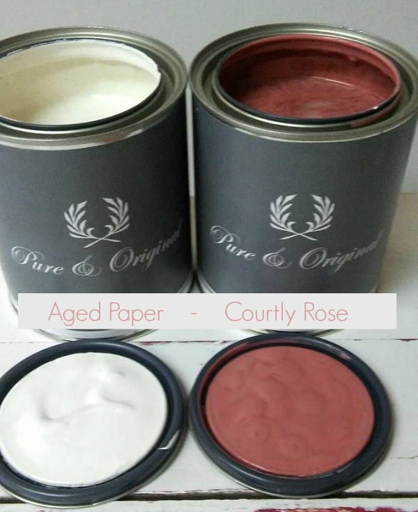An elegant Office Desk Makeover featuring Pure & Original Chalk Paint! #FabFlippinContest 