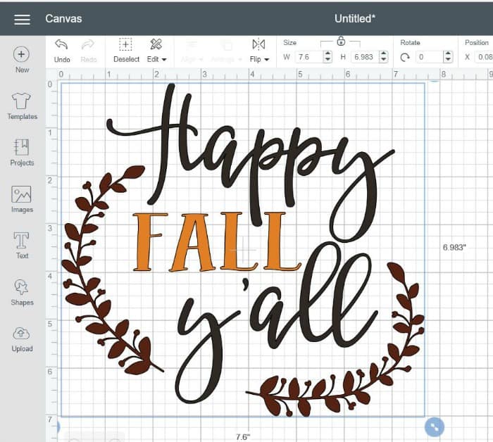 Love SVG fall decal