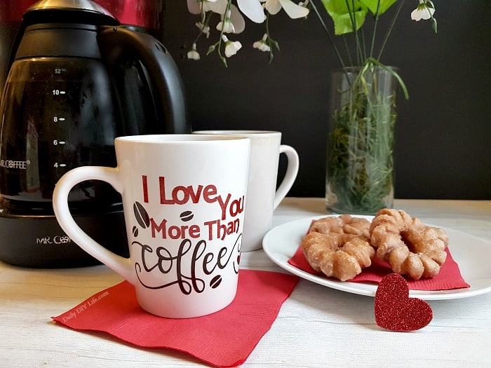 This Valentine's Day Customized Mug is an easy cricut craft that you can put together in no time. A little something special for that someone special! Best of all you can find just about any image you want for any occassion right in Cricut Access. There are over 60,000 images! Who will you customize a gift for? #CricutMade #Cricut #CraftandCreateWithCricut #ValentinesDayCraft #CricutValentine #VinylCrafting #StyleTechCraft 