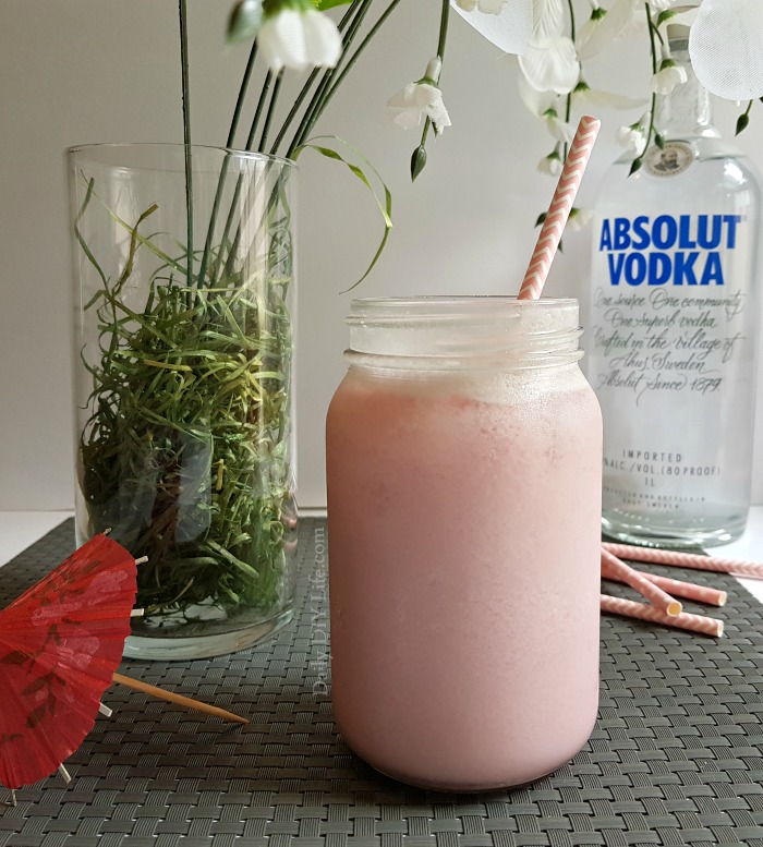 pink strawberry acai refresher drink