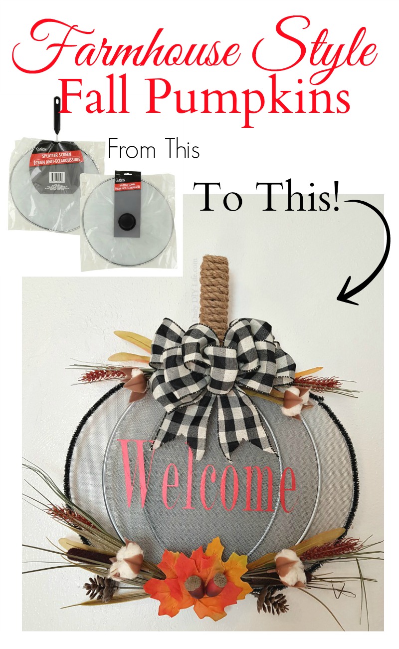Are you a fan of simple, creative DIY Fall Decor? Then you are going to love this easy dollar store fall pumpkin! Made with everyday items from the Dollar Tree and personalized using shimmering luster vinyl from StyleTech Craft. This unique decor idea is perfect for fall decorating or Halloween decorating. #Sponsored #StyleTechCraft #StyleTech #Vinyl #LusterVinyl #CraftVinyl #CricutMade #DollarTreeCrafts #Cricut #FallDecorCrafts #DIYFallDecor #DollarStoreCrafts #HalloweenDIY