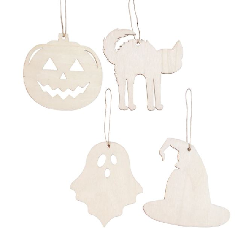 Adorable Rae Dunn inspired Halloween decorations are a fun way to add a little sparkle and class to your holiday decor. Using StyleTech Craft Ultra Metallic Glitter Vinyl adds some bling and pizzaz to everything. DIY Halloween ornaments get a fun makeover with some paint and a little bling. They are super easy to make, you will want to make them all. #Sponsored #StyleTechCraft #StyleTechVinyl #UltraMetalicVinyl #CricutMade #Cricut #HalloweenDIY #CricutHalloween #RaeDunnHalloween #HalloweenTreeDecor #DIYHalloweenOrnaments