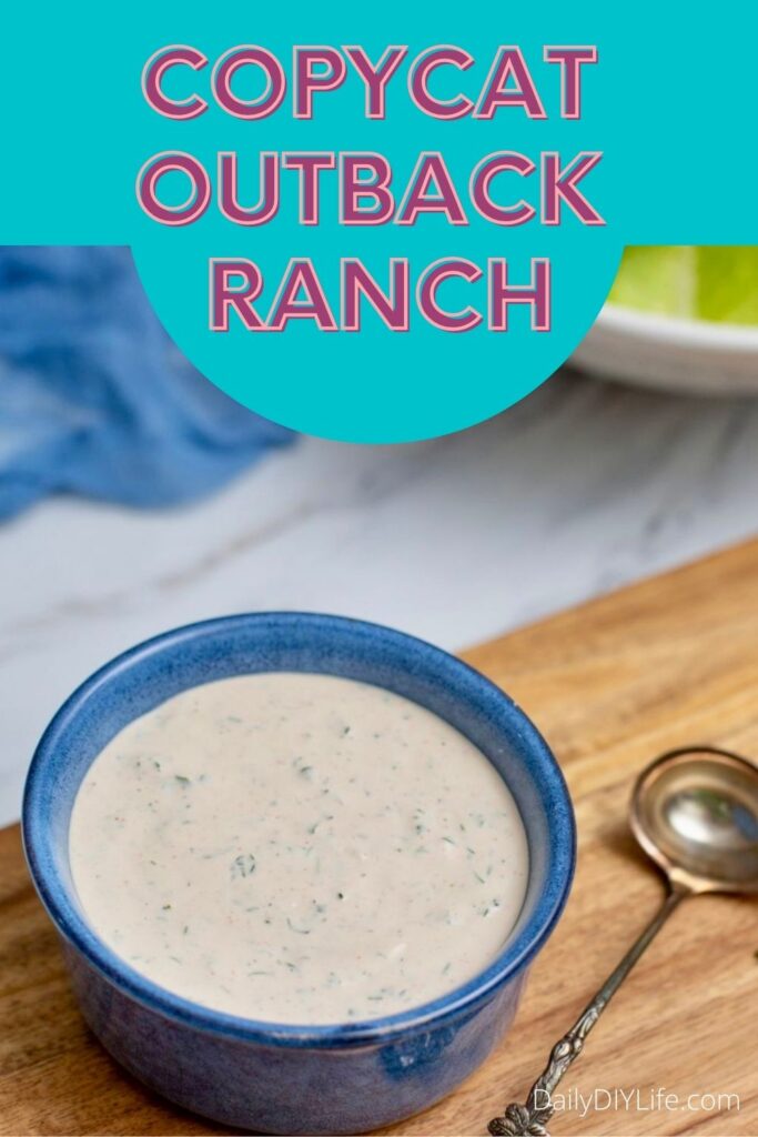 copycat outback ranch recipe pin