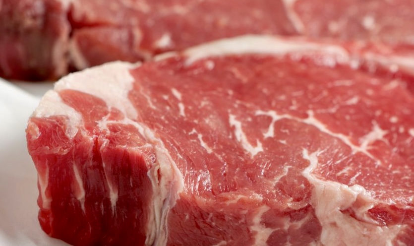 raw meat - Air Fryer Rib Eye Steak Recipe