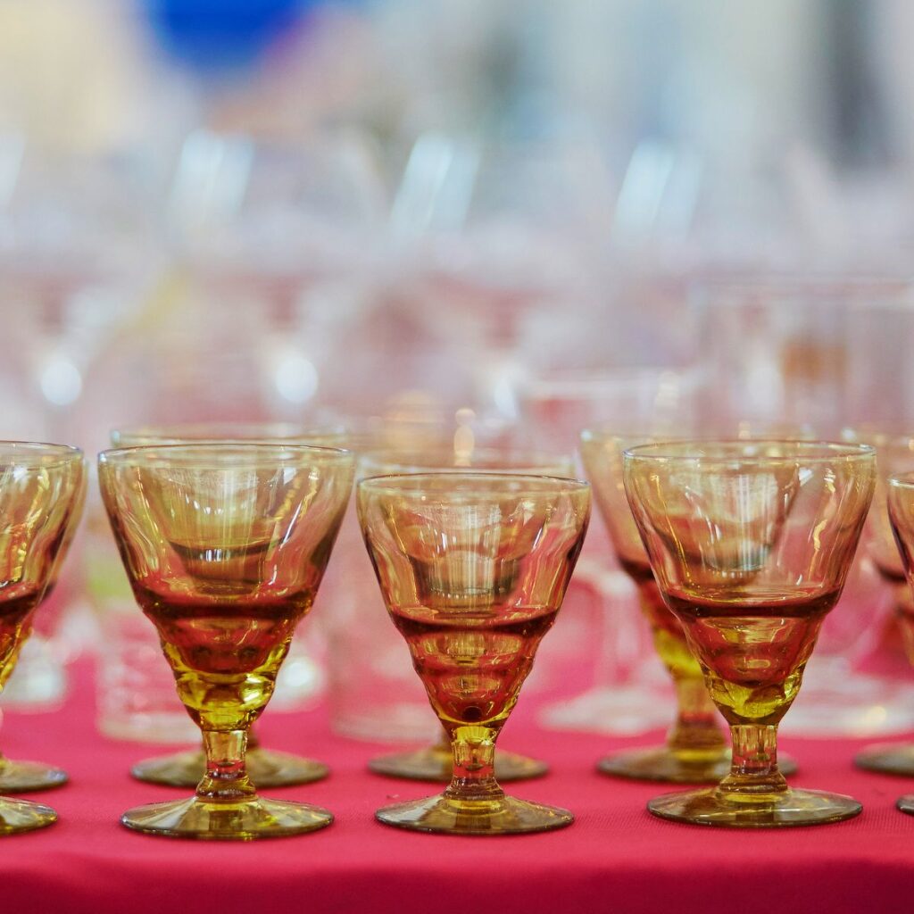 crystal wine glasses - types of wine glasses