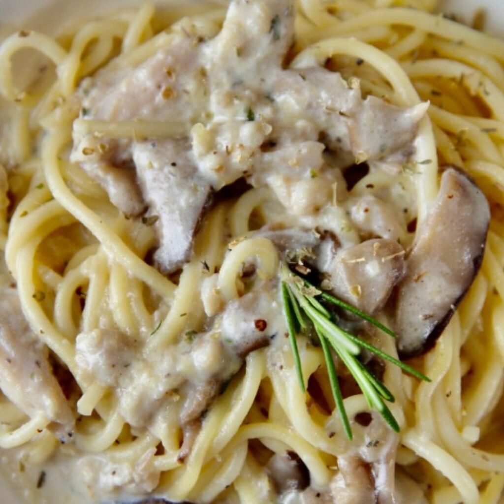 olive garden creamy mushroom sauce pasta - recipes with half and half