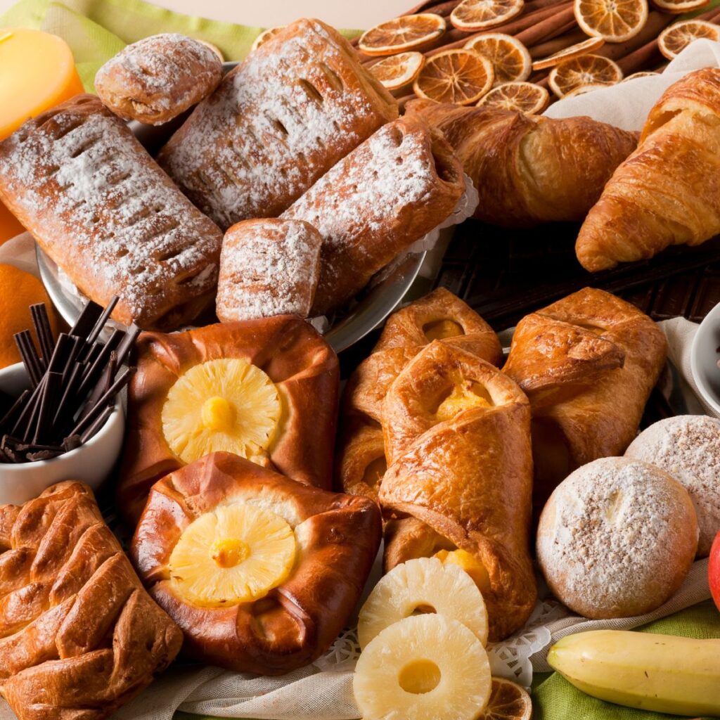 pastries - breakfast charcuterie board