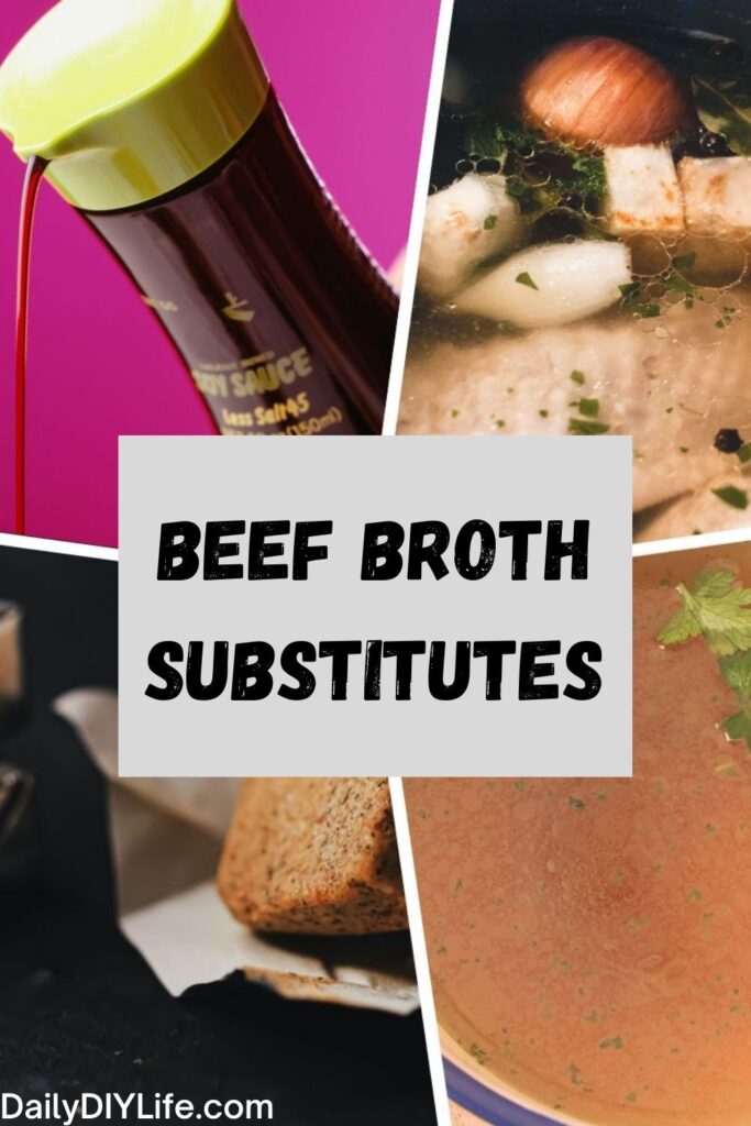 beef broth substitute pinterest pin