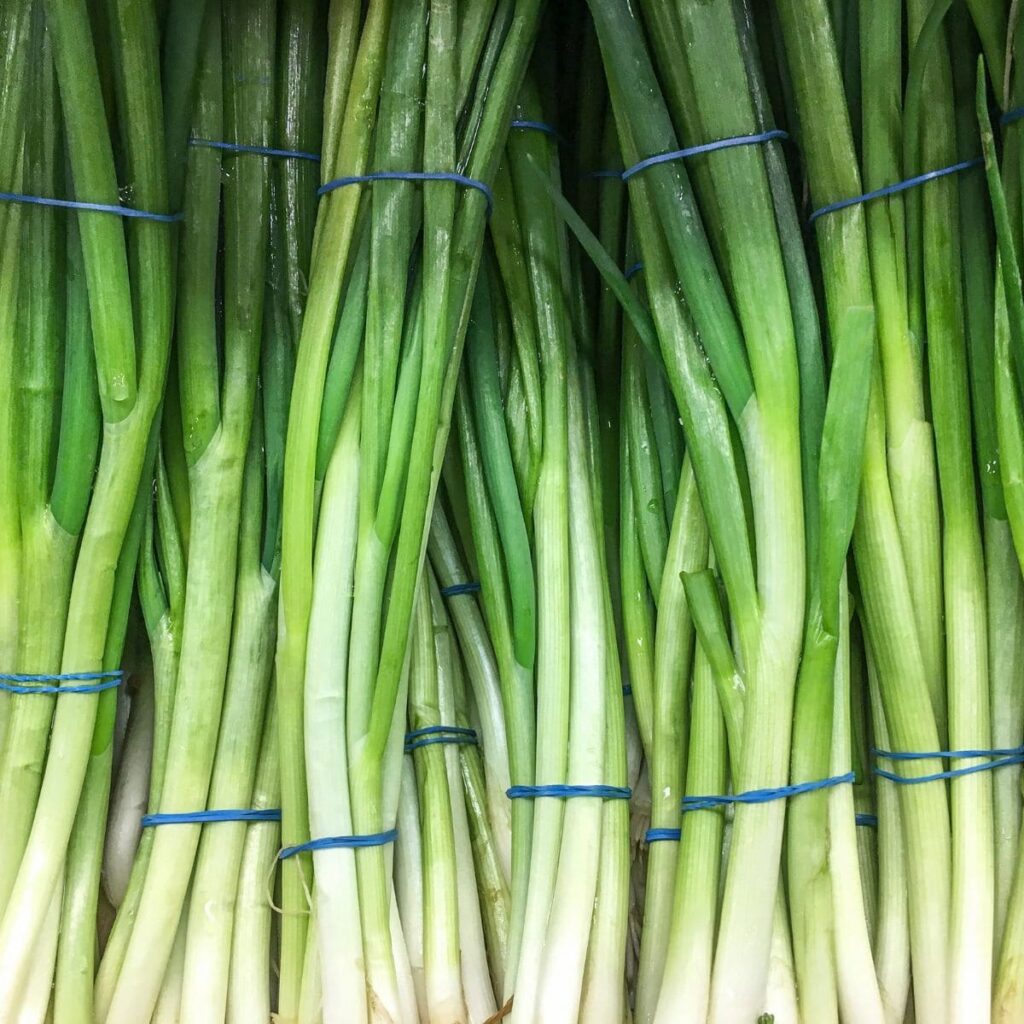 bunches of green onion - green onion substitute