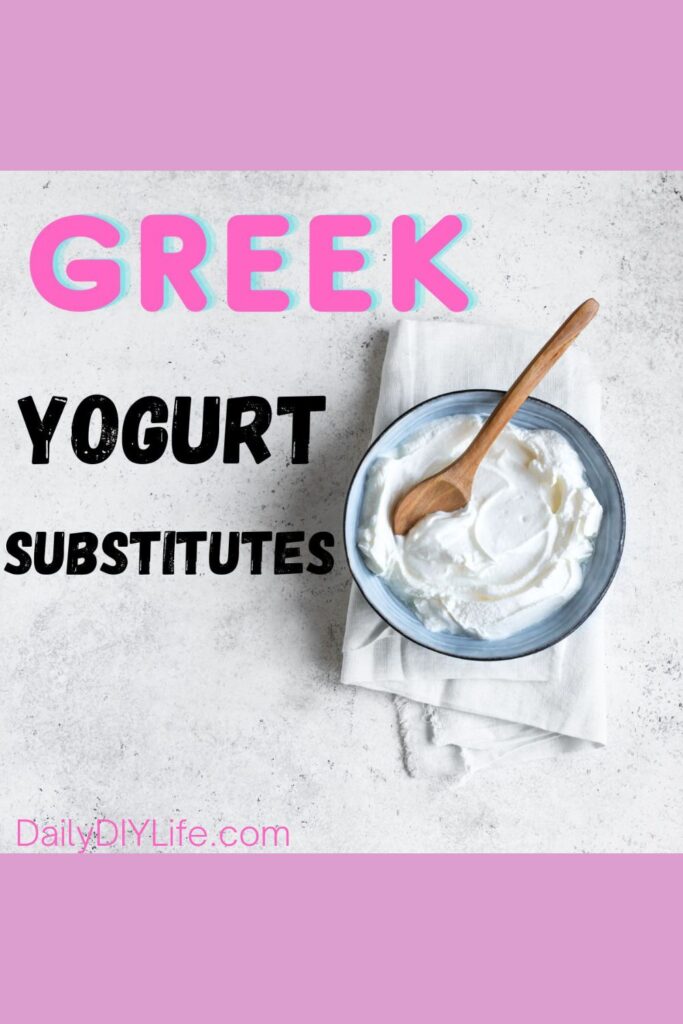 greek yogurt substitutes pinterest pin