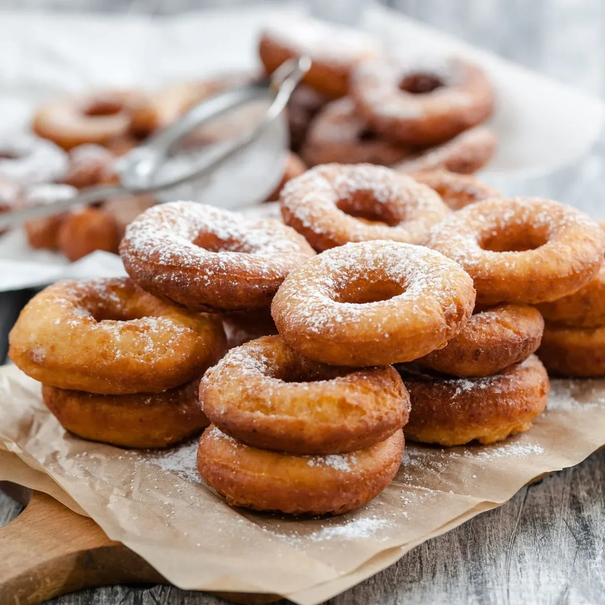 homemade donuts - recipes with pancake mix