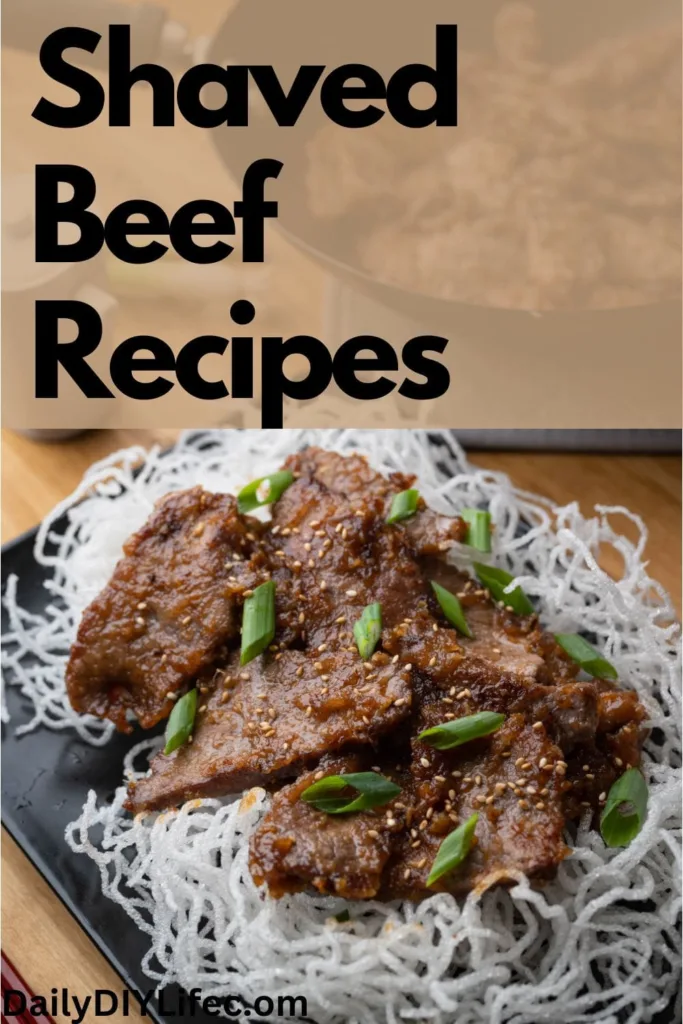 shaved beef recipes - pinterest