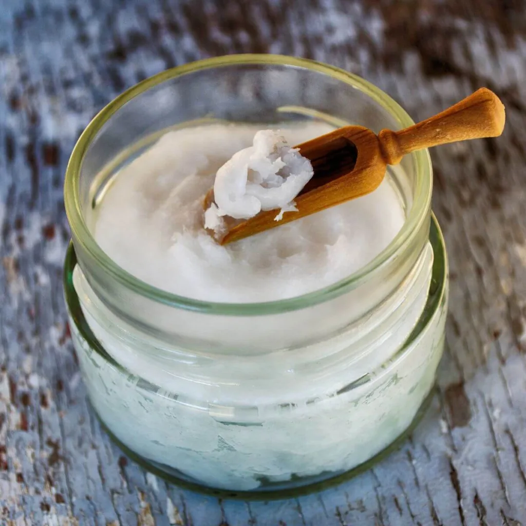 jar of coconut oil