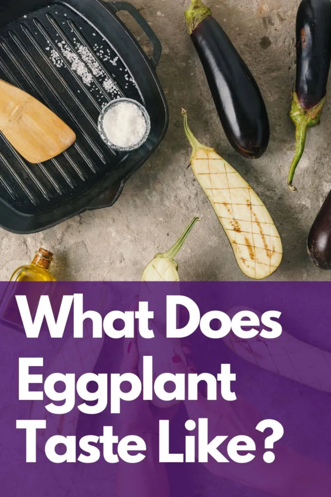 what does eggplant taste like - pinterest pin