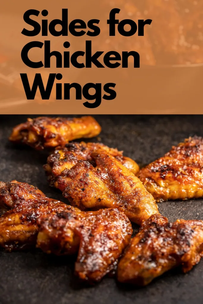 sides for chicken wings - pinterest pin