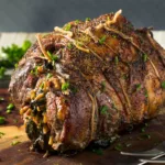 savory roast leg of lamb