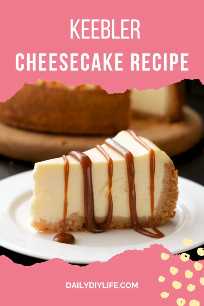 keebler cheesecake recipe - pinterest pin