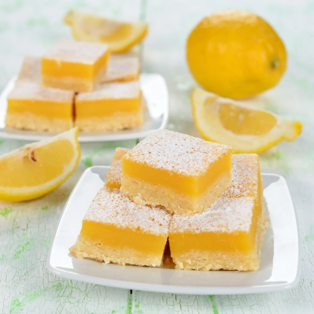 lemon cake mix bars